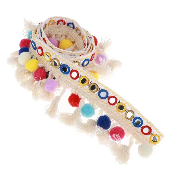 Marque Generique Garniture De Dentelle Broderie Frange Bandes 5