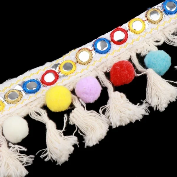 Marque Generique Garniture De Dentelle Broderie Frange Bandes 6