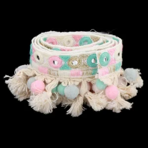 Marque Generique Garniture De Dentelle Broderie Perles Frange 13