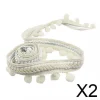 Marque Generique Garniture De Pom Pom Pour La Couture 14