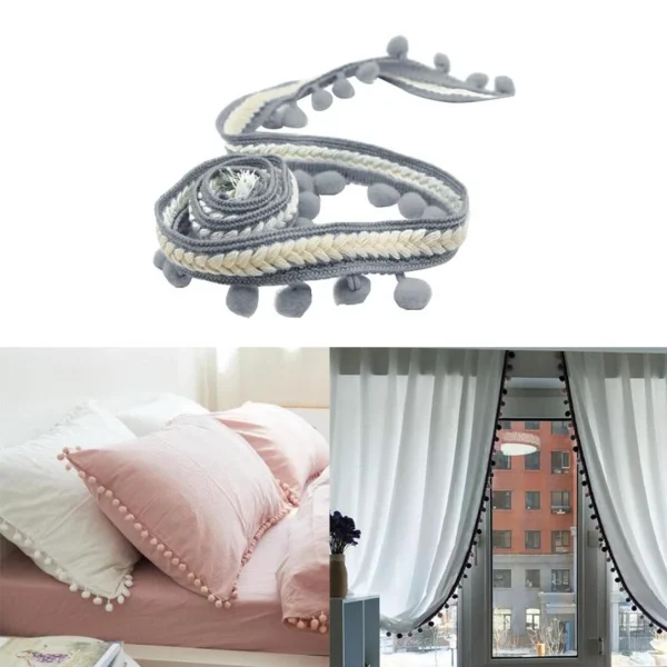 Marque Generique Garniture De Pom Pom Pour La Couture 4