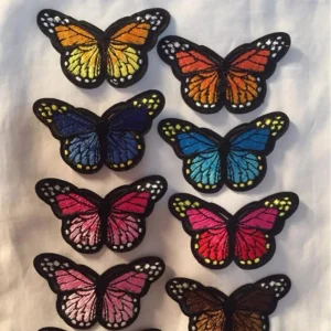 Marque Generique Grandes Appliques De Papillons 15