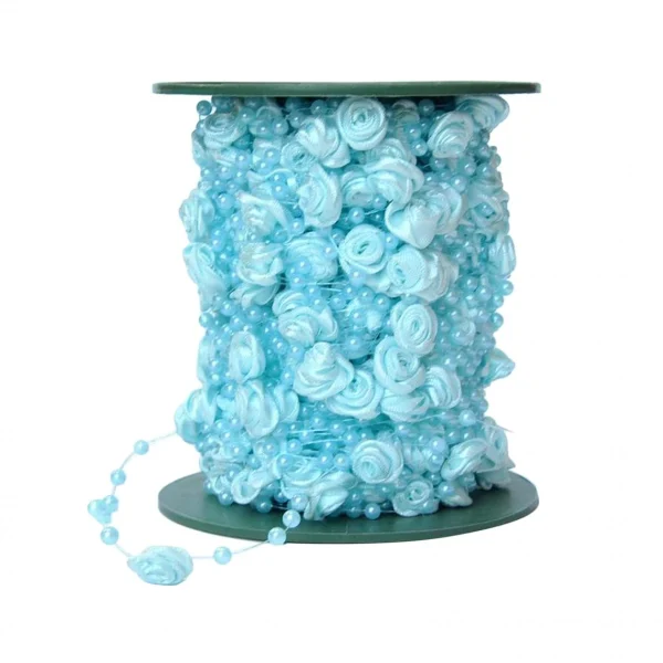 Marque Generique Guirlande De Perles Perles Garniture De Chaîne Bricolage Mariage Mari… 3