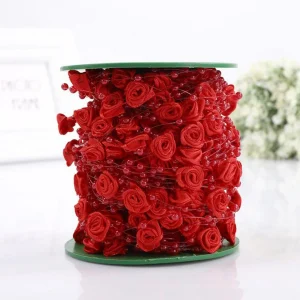 Marque Generique Guirlande De Perles Perles Garniture De Chaîne Bricolage Mariage Mari… 11