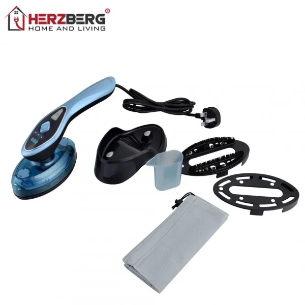 Herzberg HG-8056: Fer à Repasser à Vapeur Et à Sec Portable 2 En 1 5