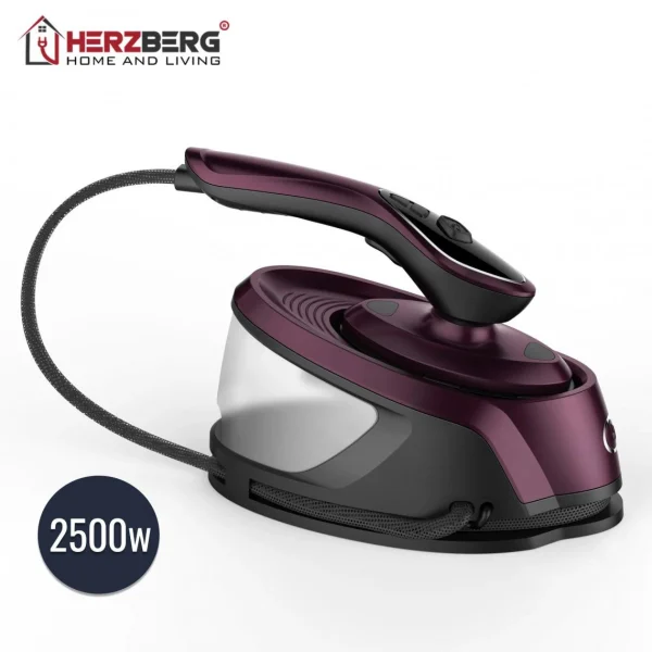 Herzberg HG-8057: Fer à Vapeur Multifonction Avec Station 4