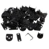 Marque Generique 20 Sets Cuivre Sans Crochet Et Oeil Pour Jupe De Pantalon Attaches De … 17