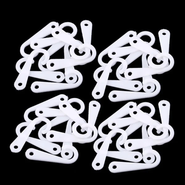 Marque Generique 50pcs Plastique J Crochets Attaches Chaussettes T-shirt Vêtements Aff… 1