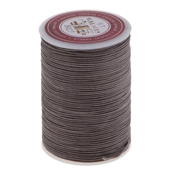 Marque Generique 1 Morceau De Cordon Rond En Polyester Ciré Pour Couture à La Main En… 1