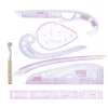 Marque Generique Règle De Courbe Française De Règle D’outils De Couture De 7Pcs Pour… 19
