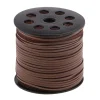 Marque Generique 100 Verges De Cuir Coréen En PU Avec Cordelette De Fil Plat 2.6mm Mar… 19