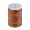 Marque Generique 1 Rouleau 150d Fil Tressé En Polyester Ciré Pour Bricolage Marron Cl… 19