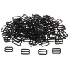 Marque Generique 100pc Nylon Soutien-gorge Sangle Boucles Sliders Crochets 8 Lingerie A… 17