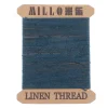Marque Generique 1 Ligne De Fil De Lin Ciré Rond Doux Pour L’artisanat En Cuir M038 19