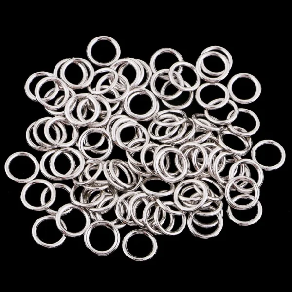 Marque Generique 100 Pcs Alliage Soutien-gorge Sangle Régleurs Curseurs O Anneau Linge… 1