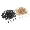 Marque Generique 100pcs Yeux De Sécurité En Plastique Noirs Pour Ours En Peluche / Po… 19