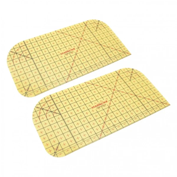 Marque Generique Lot De 2 Règles En Fer Chaud Bricolage Bricolage 1