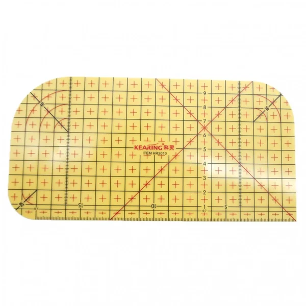 Marque Generique Lot De 2 Règles En Fer Chaud Bricolage Bricolage 3