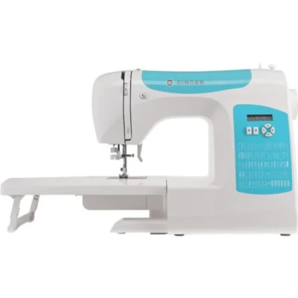Singer M2105 Machine à Coudre 80 Points Automatique Plastique Métal Blanc 3