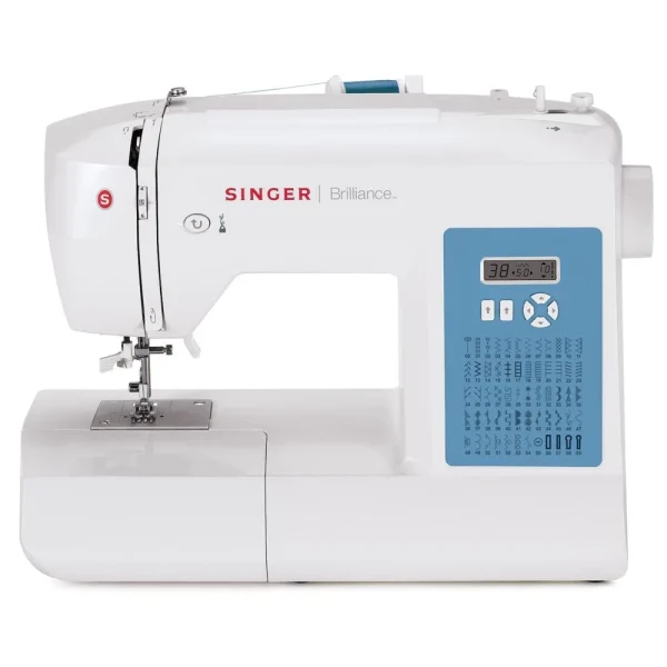 Singer Machine à Coudre Brilliance 6160 – 026160 – Blanc 1