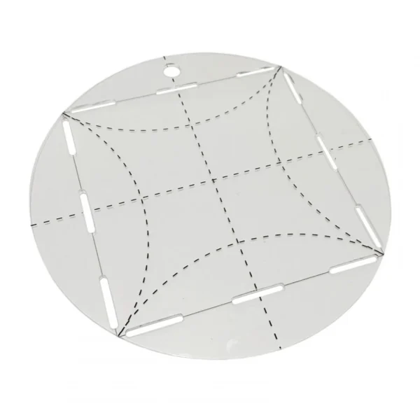 Marque Generique Machines à Coudre De Règle De Modèle De Courtepointe 3