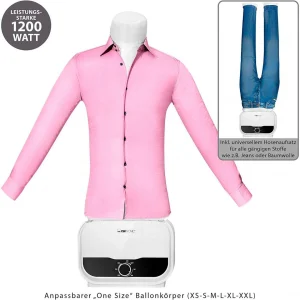 Clatronic Mannequin De Repassage Et De Séchage, Minuterie 180 Min, 1200W, Taill… 9