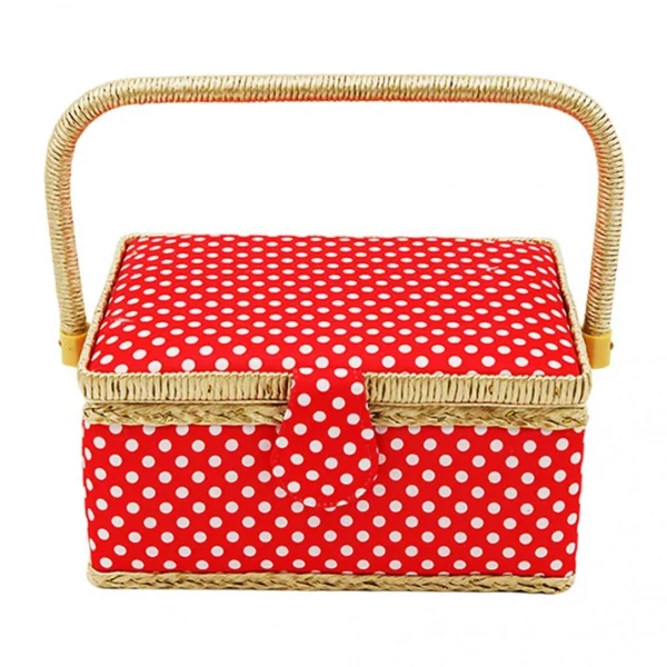Marque Generique Panier à Couture Grand Organisateur Plateau Amovible 1