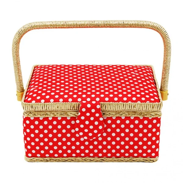 Marque Generique Panier à Couture Grand Organisateur Plateau Amovible 3