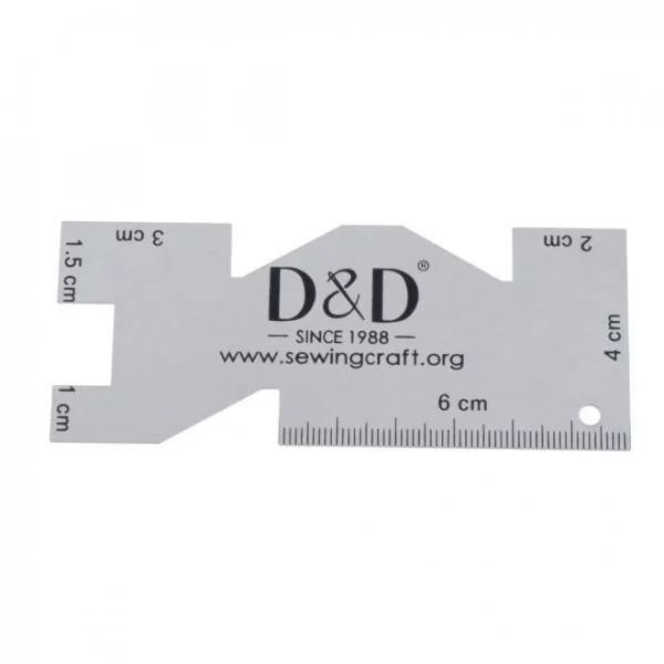 Marque Generique Règle Couture Plate 30 Cm Double Decimetre 1