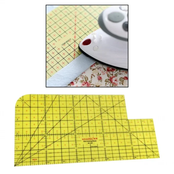 Marque Generique Règle De Repassage à Chaud Guide De Matelassage Hemmer Tailor Patchw… 4