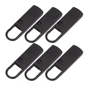 Marque Generique Remplacement Balises Fermeture À Glissière Zip Fixateur Noir De Rép… 9