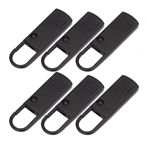 Marque Generique Remplacement Balises Fermeture À Glissière Zip Fixateur Noir De Rép… 3