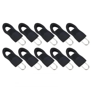 Marque Generique Remplacement Balises Fermeture À Glissière Zip Fixateur Noir De Rép… 9