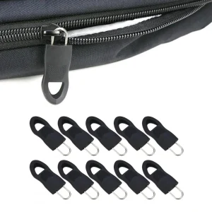 Marque Generique Remplacement Balises Fermeture À Glissière Zip Fixateur Noir De Rép… 11