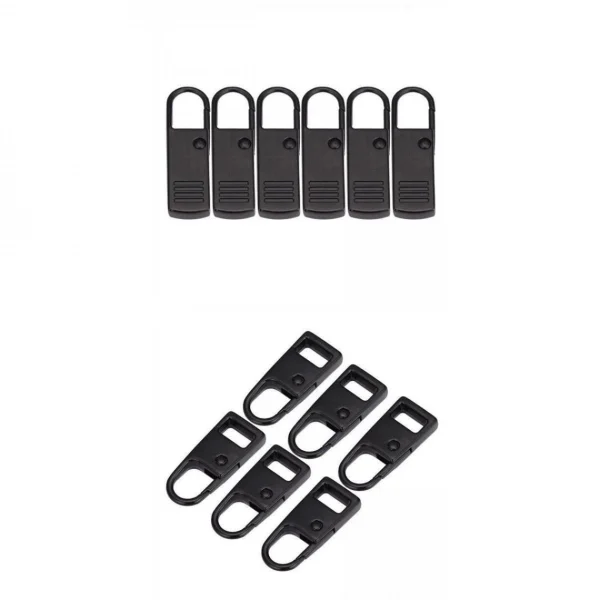 Marque Generique Remplacement Balises Fermeture À Glissière Zip Fixateur Noir De Rép… 1