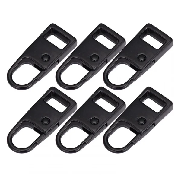 Marque Generique Remplacement Balises Fermeture À Glissière Zip Fixateur Noir De Rép… 3