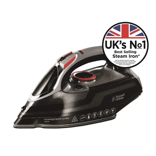 Marque Generique Russell Hobbs 20630 Powersteam Ultra Iron, 3100 Watt – Black 1