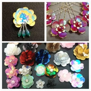 Marque Generique Shell Loose Sequins Couture Paillette Diy Bijoux Artisanat Décoration… 13