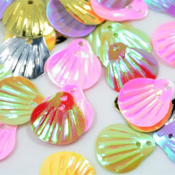 Marque Generique Shell Loose Sequins Couture Paillette Diy Bijoux Artisanat Décoration… 6