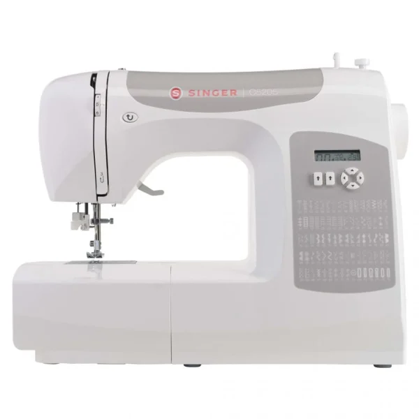 Singer Machine à Coudre C5205-CR 75 W Blanc Et Gris 3