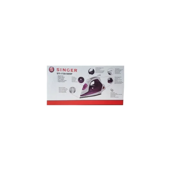 SINGER STI-1720 – Fer A Repasser – Anti Calcaire – Jet Horizontal Ou V… 5