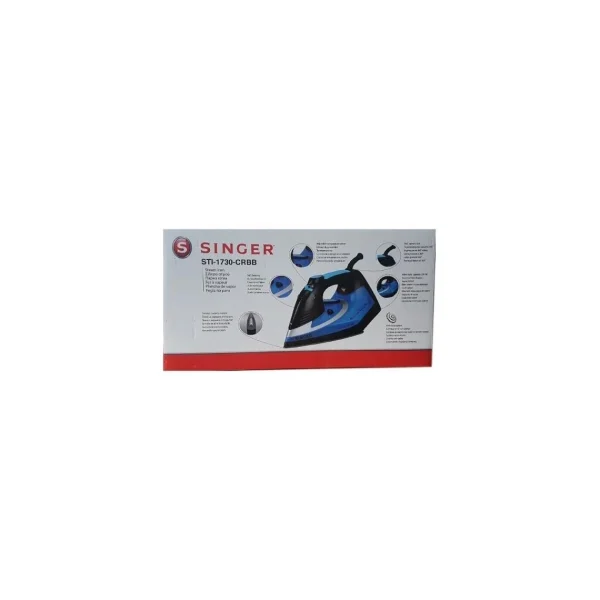 SINGER STI-1730 – Fer A Repasser – Anti Calcaire – Jet Vapeur Horizont… 4
