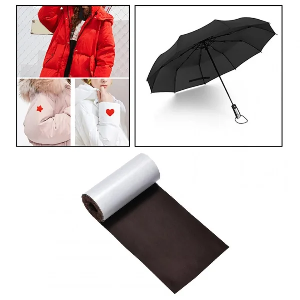 Marque Generique Tissu De Ruban Auto-adhésif Pour Patchs De Réparation En Nylon 4