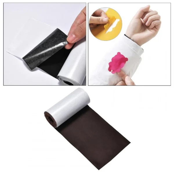 Marque Generique Tissu De Ruban Auto-adhésif Pour Patchs De Réparation En Nylon 5