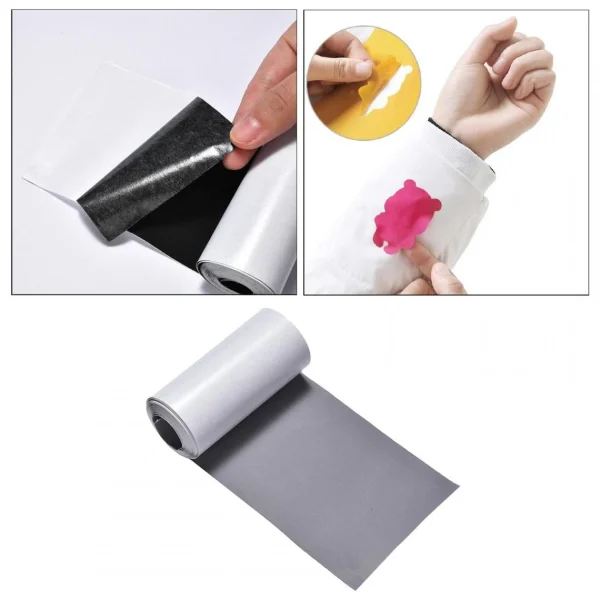 Marque Generique Tissu De Ruban Auto-adhésif Pour Patchs De Réparation En Nylon 5