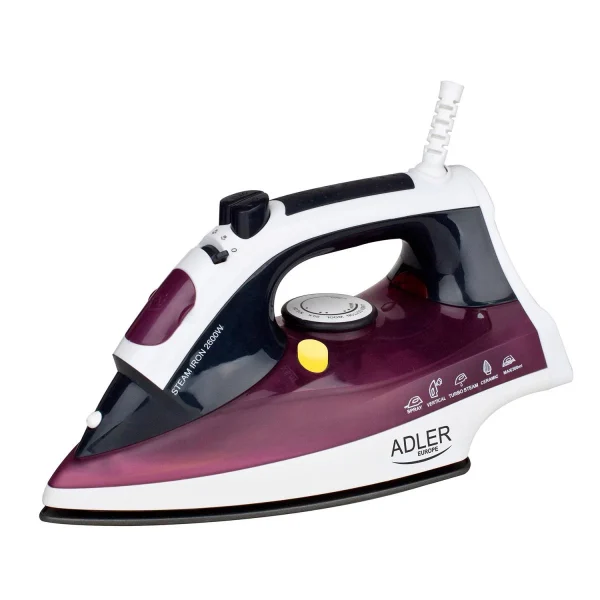 Adler Vêtements Fer à Vapeur, Semelle En Acier Inoxydable, Vapeur Vertical… 1