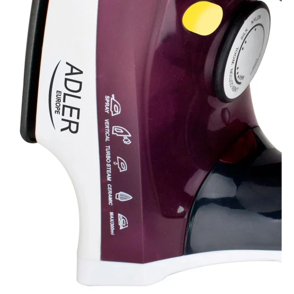 Adler Vêtements Fer à Vapeur, Semelle En Acier Inoxydable, Vapeur Vertical… 5