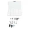 Vhbw Lot De 11 Pieds Presseurs Pour Machine à Coudre Courante Avec Pi… 16