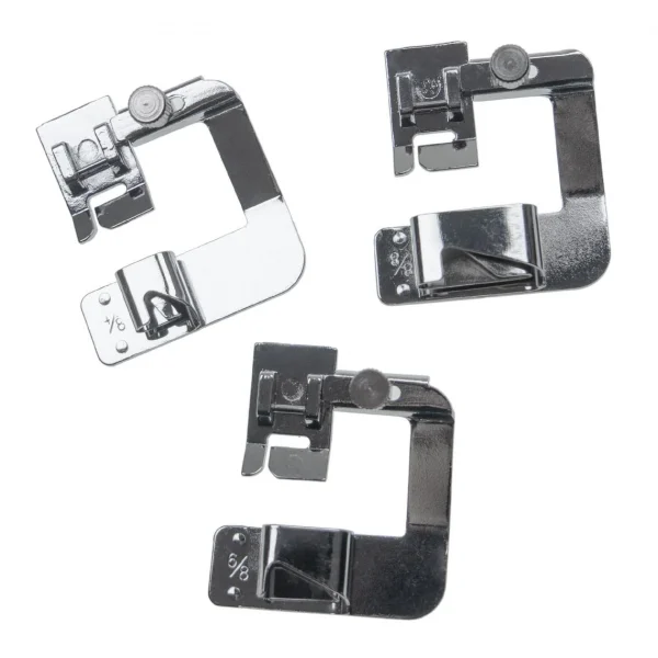 Vhbw Pieds à Ourlet En 3 Taille Pour Machine à Coudre à Tige Basse … 1